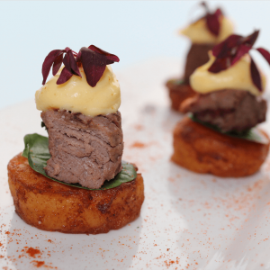 Beef Fillet with Potato Fondant &amp; Bearnaisae (GF)