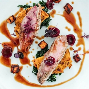 Roasted Duck Breast with Sweet Potato Rosti 2