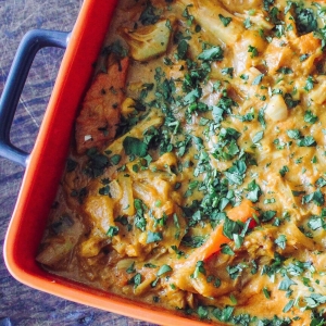 Jackfruit &amp; Pumpkin Keralan Curry (VV)(GF)
