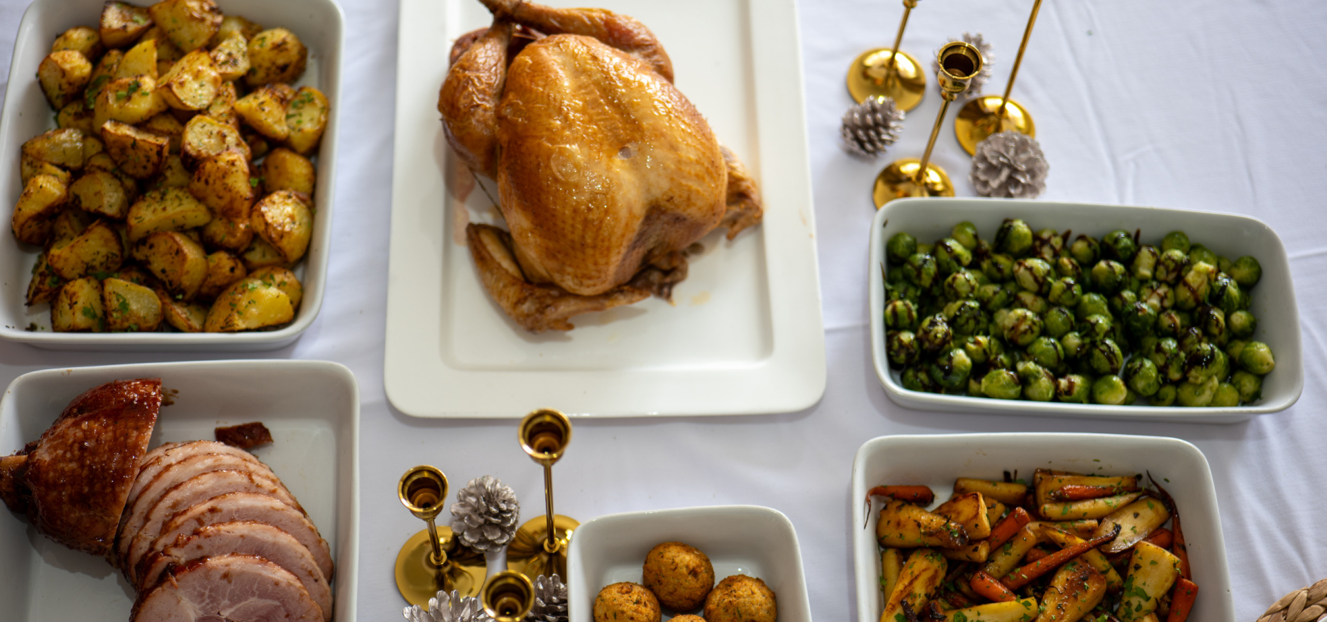 turkey dinner - festive menu 2024 edit